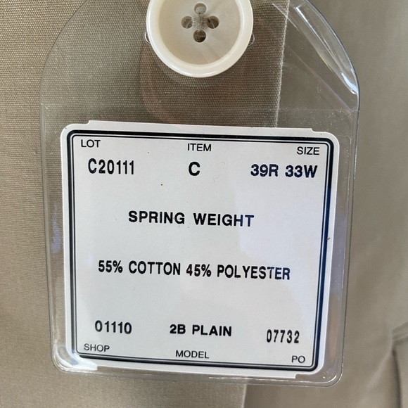 Khaki inspired 2 button 2 piece suit BRAND NEW! - Picture 4 of 7